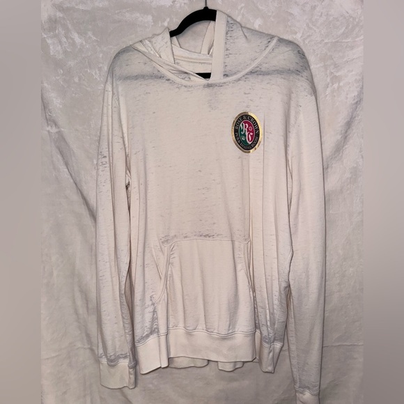 DisneyParks🌹Rose & Crown Pub Long-sleeve Burnout Hoodie Tee-Shirt,size XXL,RARE - Picture 6 of 7